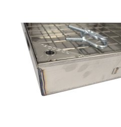 Coprire piastrelle sigillata in acciaio inox (75mm) da ROSCO