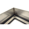 Coprire piastrelle sigillata in acciaio inox (75mm) da ROSCO
