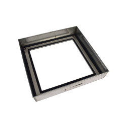Cover tile sealed in stainless steel (75mm) from ROSCO