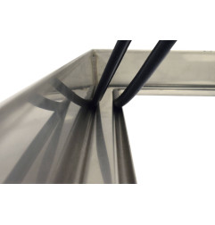 Cover tile sealed in stainless steel (75mm) from ROSCO