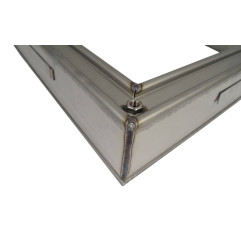 Cover tile sealed in stainless steel (75mm) from ROSCO
