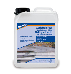 Limpiador activo - Limpiador especial para exteriores - Lithofin