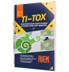 Ti-Tox Fensteraufkleber gegen Fliegen - RIEM
