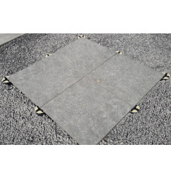 Laje de cerâmica - Pedra azul polida leve