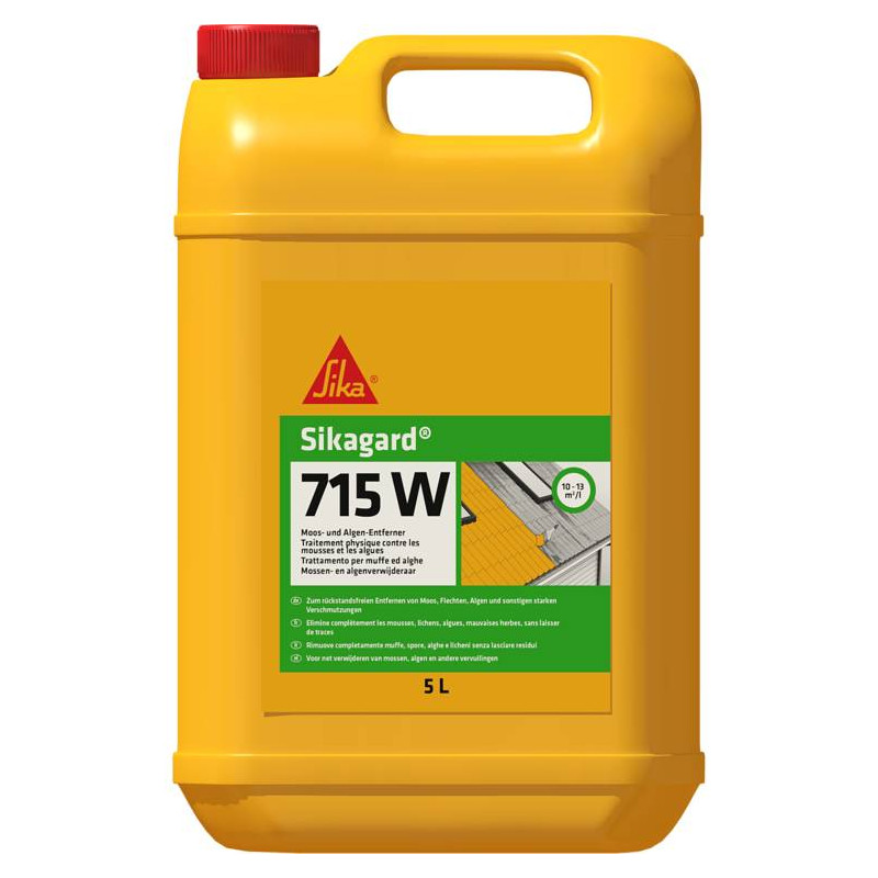 SikaGard-715 W - Anti-mousse, anti-lichen et anti-algues - Sika