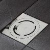 Eko Home Diamond - Floor drain stainless with vertical output - COA