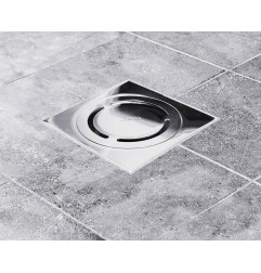 Roestvrijstalen vloerafvoer - Eko Home Diamant - ACO