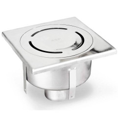 Scarico a pavimento in acciaio inox - Eko Home Diamant - ACO