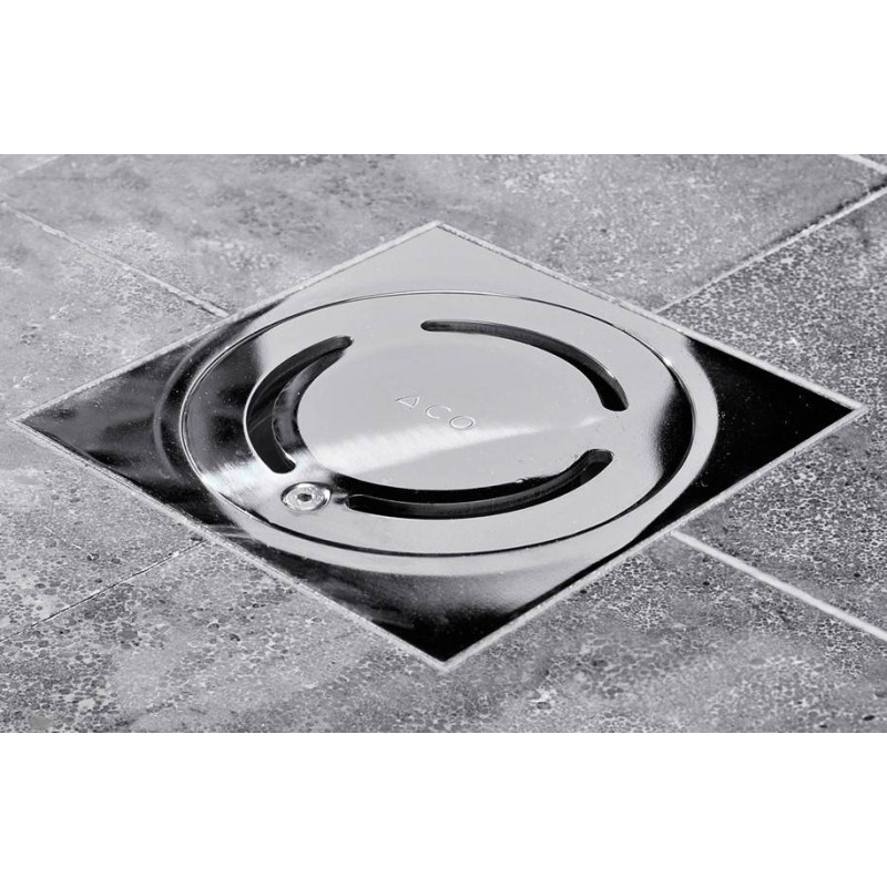 Напольный слив из нержавеющей стали - Eko Diamant - ACO