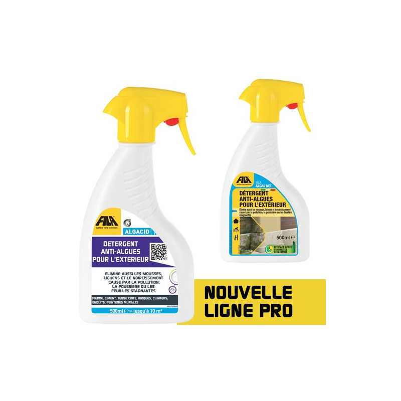 ALGACID - Détergent anti-algues pour extérieur - Fila ALGACID - Détergent anti-algues pour extérieur - Fila