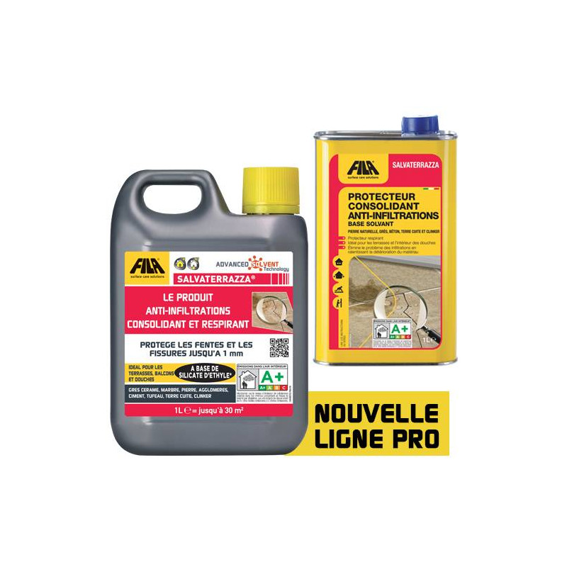 SALVATERRAZZA - Anti-infiltrations consolidant et respirant - Fila SALVATERRAZZA - Anti-infiltrations consolidant et respirant - Fila