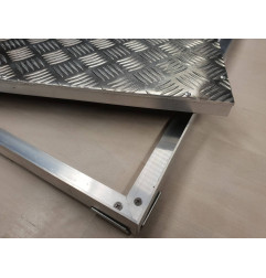 Trappe d'accès en aluminium striée - Alutrap PAD - ROSCO