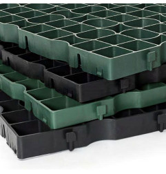 Grass reinforcement grid in HDPE - ECCOdal - ECCO