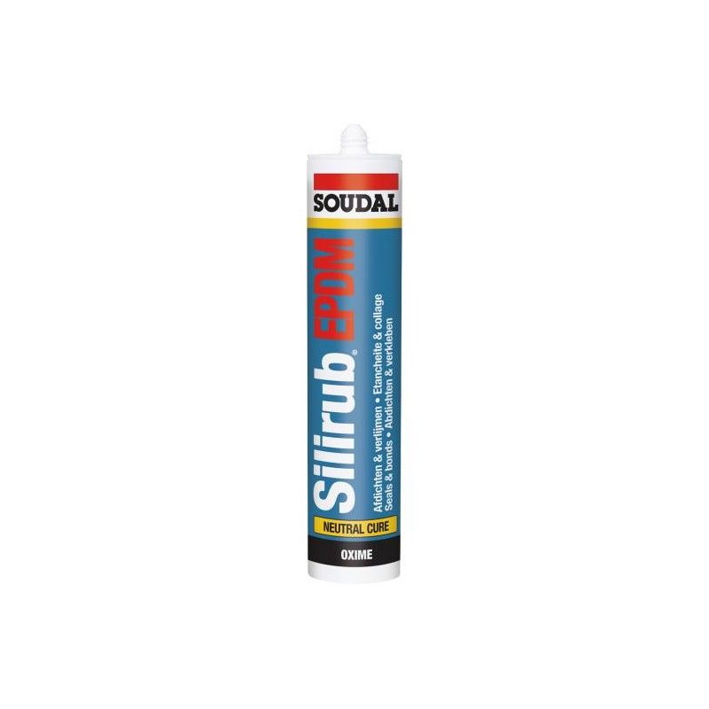 Silirub EPDM - Sigillante siliconico neutro per EPDM - soudal