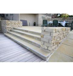 Réalisation en Pierre Bourgogne - Moëllons de Pierre Calcaire