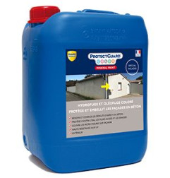 ProtectGuard Color Mineral Paint - Fachadas Especiais - Água colorida e repelente de óleo - Guard Industrie