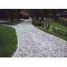 Driveway pavers in stone of Luserne Driveway pavers in stone of Luserne