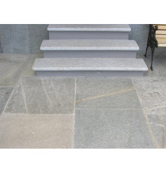 Luserne stone slabs - hammered edges