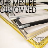 PACK SUR MESURE - Paillasson + Cadre - Hauteur standard 26 mm