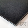 VER-BLACK - Cadre de paillasson en aluminium NOIR