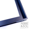 VER-BLACK - Cadre de paillasson en aluminium NOIR