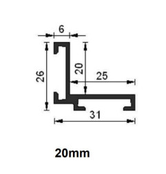 Proma-MS - Brass doormat frame - Rosco