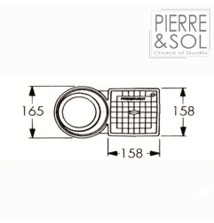 Scarico del pluviale - Coperchio di ispezione - ACO