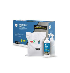 WP7-501 Waterdichte muren + kelders - Polymeer cementcoating - Tec7