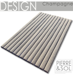 DESIGN L doormat, 25 mm thick, CUSTOM-MADE