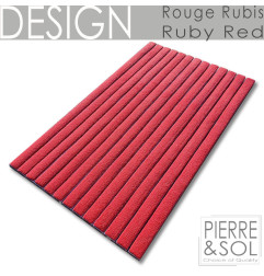 DESIGN L deurmat, 25 mm dik, OP MAAT GEMAAKT