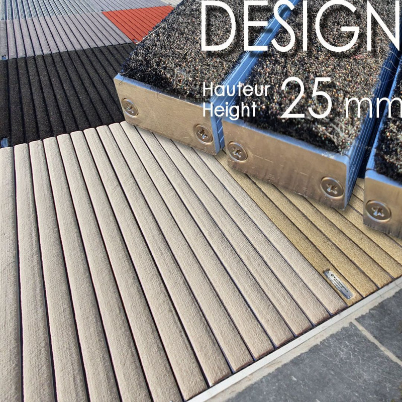 DESIGN L doormat, 25 mm thick, CUSTOM-MADE DESIGN L doormat, 25 mm thick, CUSTOM-MADE