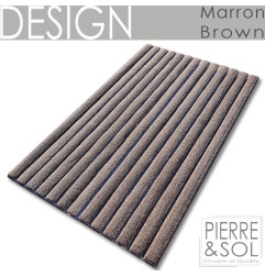 DESIGN L doormat, 12 mm thick, CUSTOM-MADE