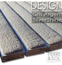 DESIGN L doormat, 12 mm thick, CUSTOM-MADE