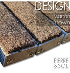 DESIGN L doormat, 12 mm thick, CUSTOM-MADE