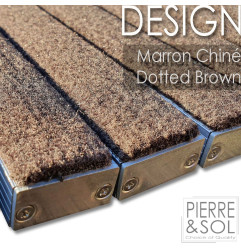 DESIGN L doormat, 12 mm thick, CUSTOM-MADE