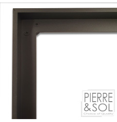 Proma-AZ - Rahmen für Fußmatte aus Aluminium - Farbe Anthrazit - Rosco