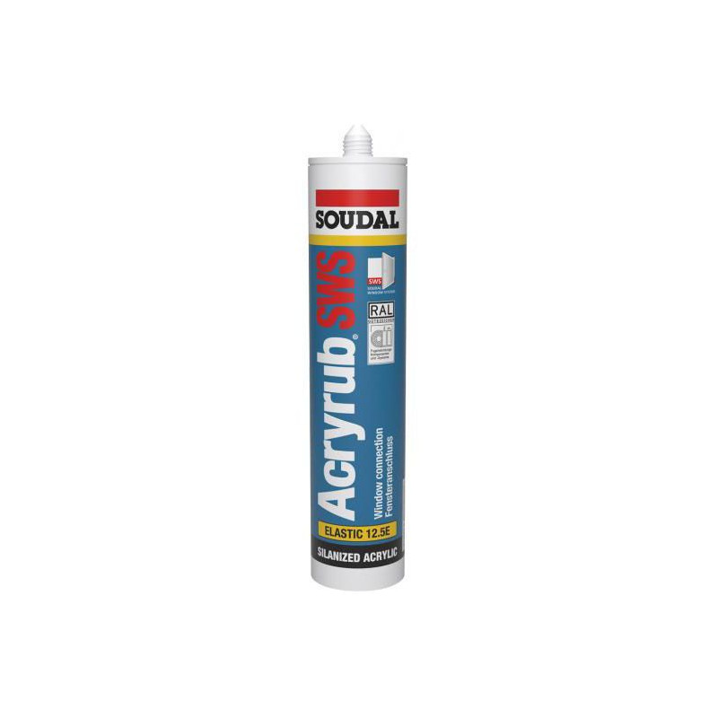 Acryrub SWS - Selante acrílico silanizado EC 1 PLUS - Soudal