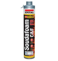Soudafoam FR Click & Fix - Schiuma PU spray antifuoco - Soudal