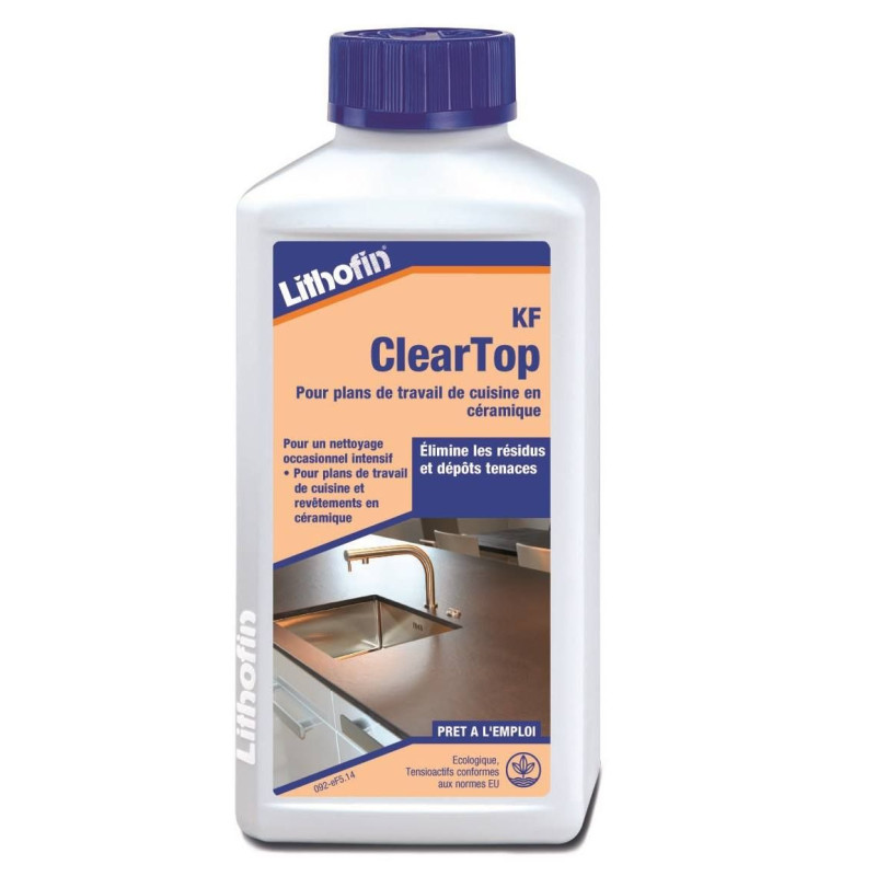 KF ClearTop - Cleaner for stubborn dirt and lime deposits - Lithofin