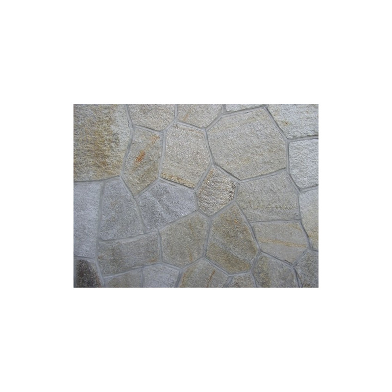 Mosaico gigante na pedra de Luserne-cores misturadas Mosaico gigante na pedra de Luserne-cores misturadas