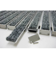 الألومنيوم الشخصي doormat مغطاة ألياف البولي بروبلين - فاريو جونيور JNO / JNSO - روسكو