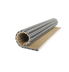 Doormat VARIO JUNIOR JNO / JNSO, aluminium profile covered with fibres from ROSCO polypropylene