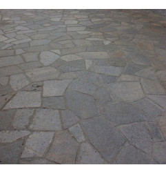 Mosaïque Géante en Pierre de Luserne