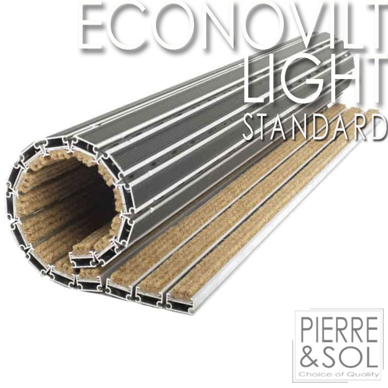 Doormat VARIO JUNIOR JNO / JNSO, aluminium profile covered with fibres from ROSCO polypropylene Doormat VARIO JUNIOR JNO / JNSO, aluminium profile covered with fibres from ROSCO polypropylene