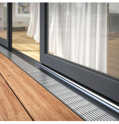 Highline - Stainless steel facade drainage channel - ACO