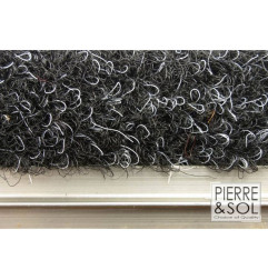 Paillasson double face en bandes de nylon colorées - Corridor CEA - Rosco