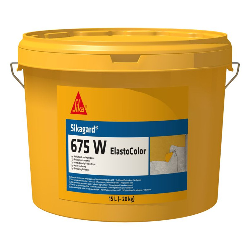 Sikagard-675 W GB ElastoColor - Revestimiento para intemperie - Sika