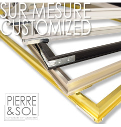 Cadre paillasson encastrable sur mesure - Rosco