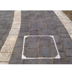 Couvercle à carreler étanche pour tuyau PVC - Tube Light Line - LINE ECO