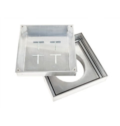 Waterdichte tegeldeksel voor aansluiting op een PVC-buis - Tube Pro Line - L&S